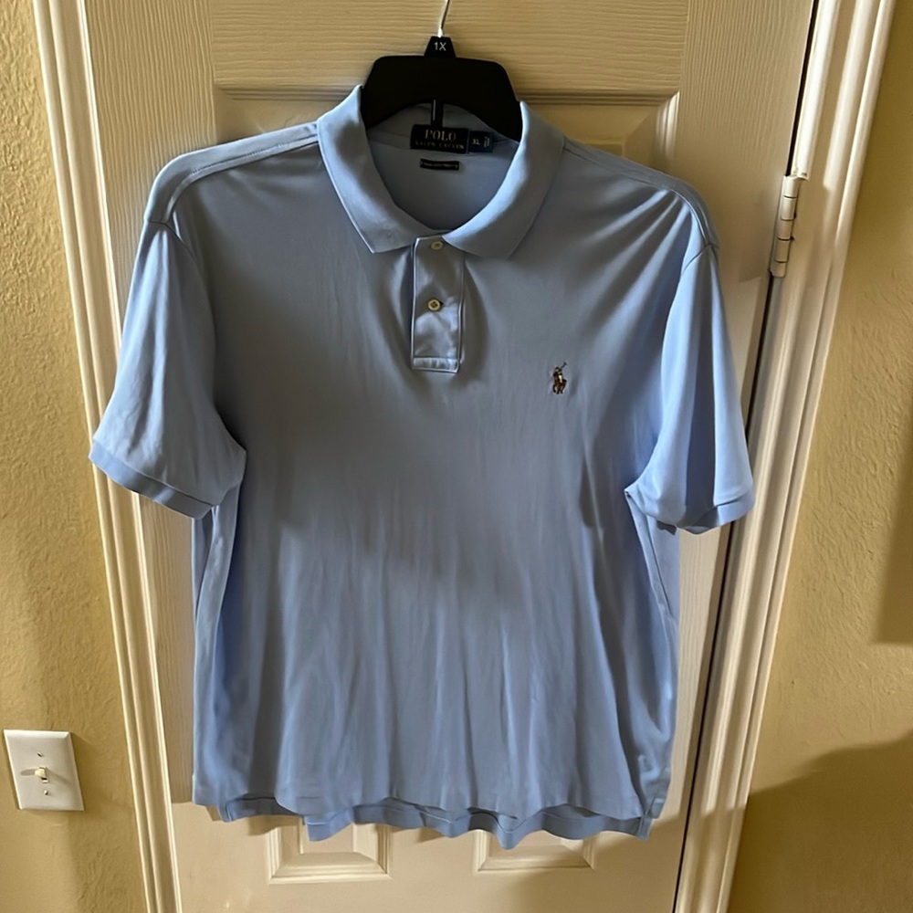 Men’s Polo-Ralph Lauren-Shirt-Men’s-XL-Blue